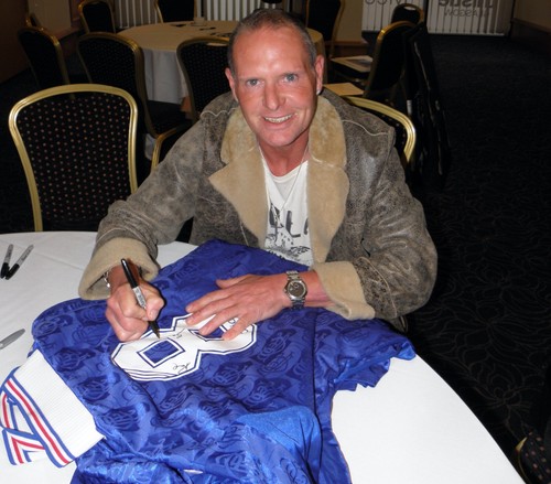 Paul gazza gascoigne - gazza, signed