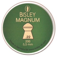Bisley Magnum .22 Air Pellets Full Tins or Sample Packs Fast UK Dispatch