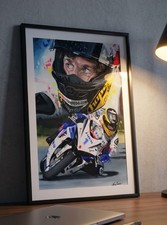 Guy martin motogp a3 - tt, print