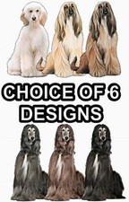 Afghan Hound Self Adhesive Dog