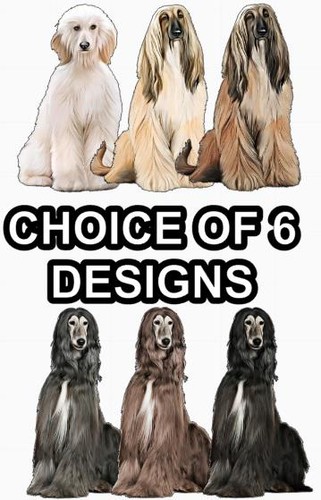 Afghan hound self adhesive dog - afghan,
