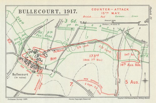 Battle arras bullecourt - of,