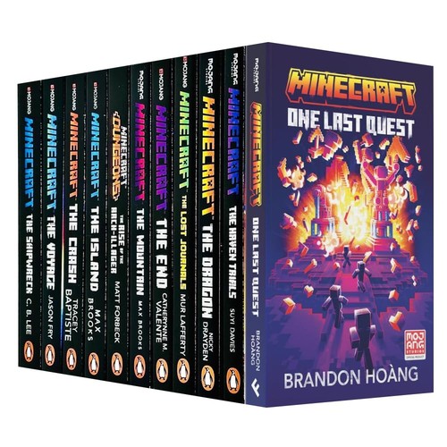 Official minecraft novels - an,