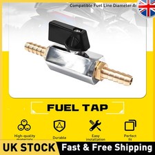 Brass InLine Fuel Tap 8mm