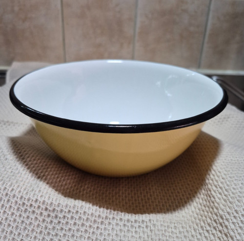 Ussr enamelware bowl - ussr, •
