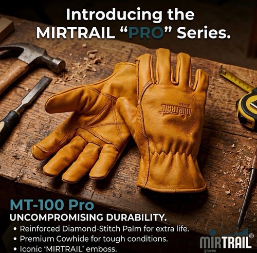Mirtrail cowhide leather - leather, work