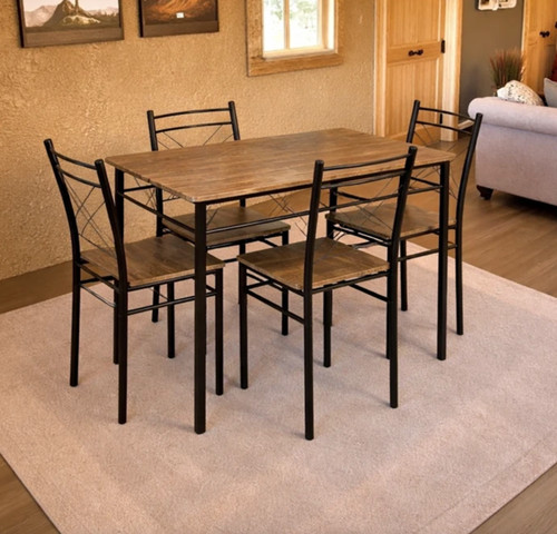 Dining table and chairs - dining,