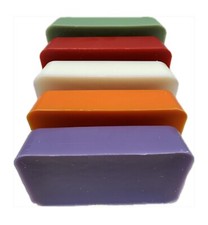 Candle Making Wax 1.8kgs. Coloured and Lightly Scented.