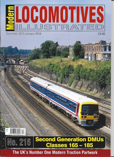 Modern locomotives illustrated - modern,