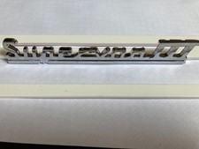 Supervan Badge - Reliant Regal 3 Saloon Super van III 21e 3/30 3/25 Chrome 