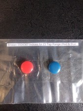 Bristan Tap Head Red And Blue