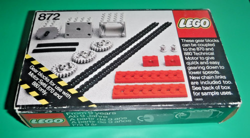 Lego vintage technic 872 gear - technic:,