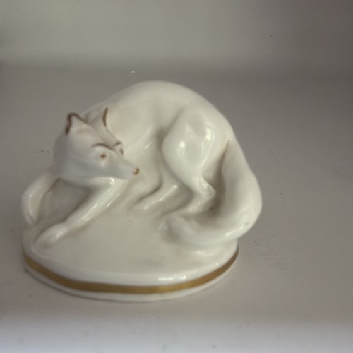 Royal worcester foxfigurine - royal,