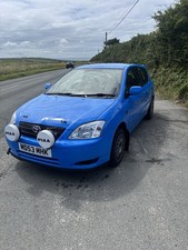 Toyota Corolla T Sport rally car