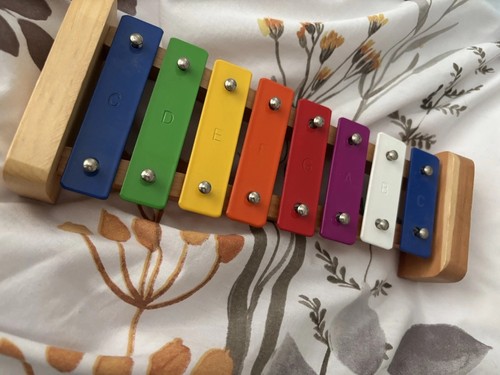 Xylophone rainbow metal - rainbow,