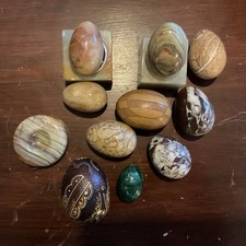 Marble And Wooden Eggs