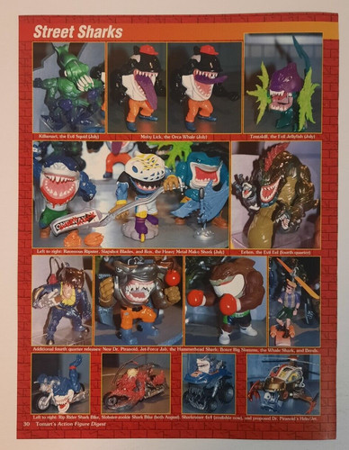 Street sharks mattel toys - street,