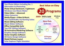 PDF Document Creator Editor Reader Software Suite + OCR Capability 20 PROGRAMS