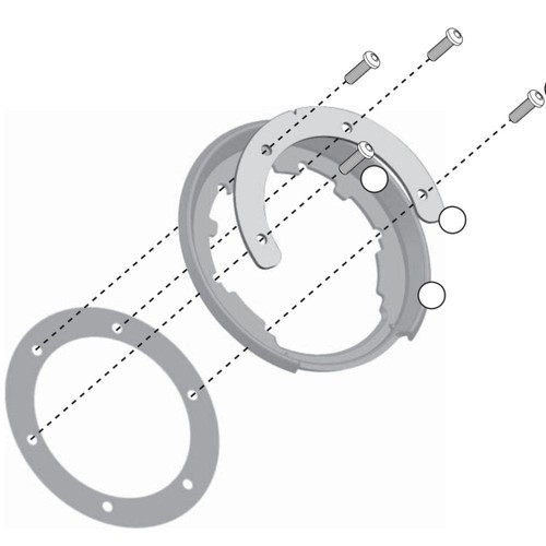 Tanklock tank bag flange for - tank,
