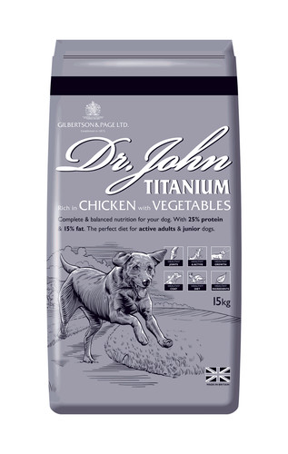 John titanium dog - dog, food