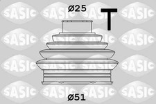 Bellow Kit, drive shaft SASIC