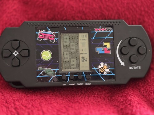 Vintage 1990s handheld tetris - handheld,