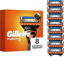 8PCS 5-Layer Shaving Razor Blades Refills Compatible With Gillette Fusion5