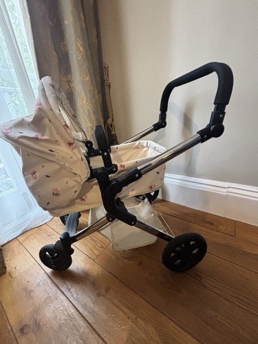 Roma darcie dolls pram cream - roma,