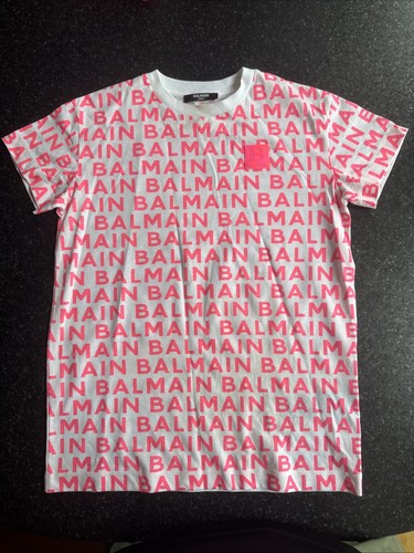 Balmain paris shirt white - balmain,