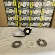 5 x  Integral ILDLFR70B024 10W LED Downlight  Static Low-Profile, Dimmable