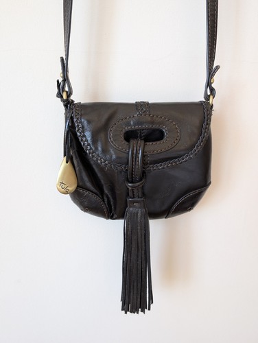 Tula leather tassel shoulder - tula,