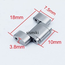 18/20 Solid Stainless Steel Link for Speedmaster Moon Bracelet Watch Band Strap