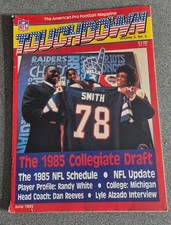 AMERICAN FOOTBALL MAGAZINE ** TOUCHDOWN ** VOL 3 NO 3 ** NFL UK 1985