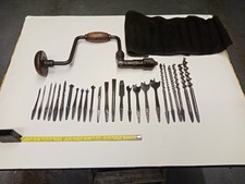 vintage brace and 25 auger