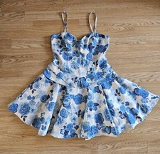 China Blue Tea Dress