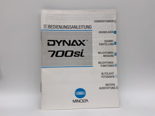 Minolta dynax 700si user - minolta,