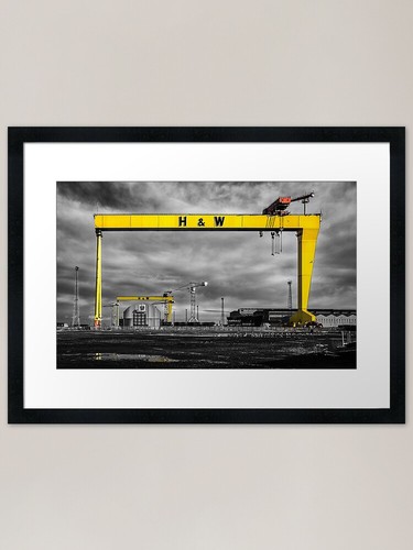 Belfast shipyard framed - belfast, 3