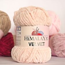 Himalaya Velvet Yarn, Bulky Yarn, Knitting Crochet Chenille Yarn Amigurumi NEW