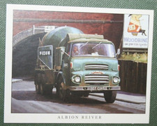 ALBION REIVER  Cement Lorry  Illustrated Colour Card  DE24