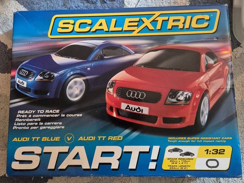 Scalextric audi start set - start,