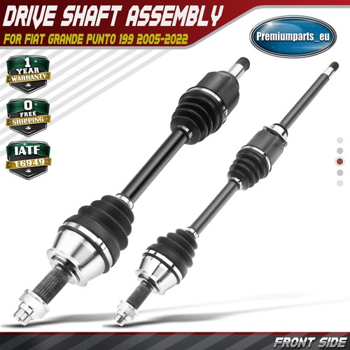 Pair drive shaft front - front, for