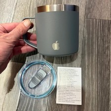 Apple Hydro Mug Grey 14oz 