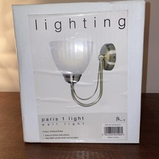 New BHS Paris Wall Light