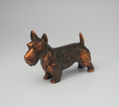 1940 vtg cold painted bronze - 1940's,