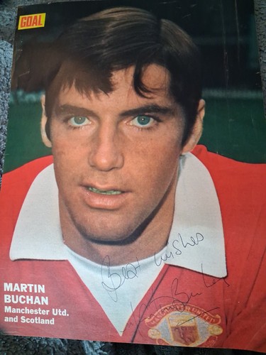 Martin buchan signed - martin,
