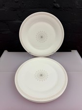 Royal Doulton Morning Star T.C1026 Dinner Plates 10.75" Wide Set of 3