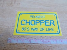 Sticker Peugeot Chopper