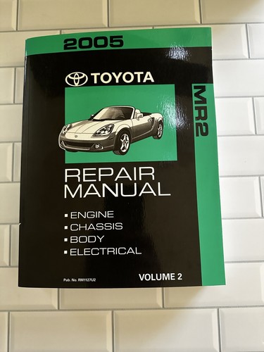 2005 toyota mr2 repair - 2005, manual