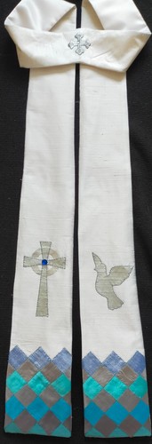 New handmade white silk - new,