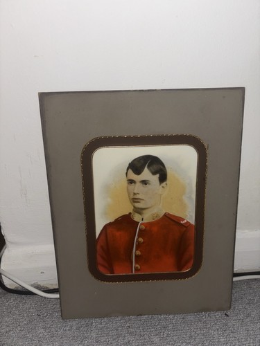 Antique military painting - antique, on